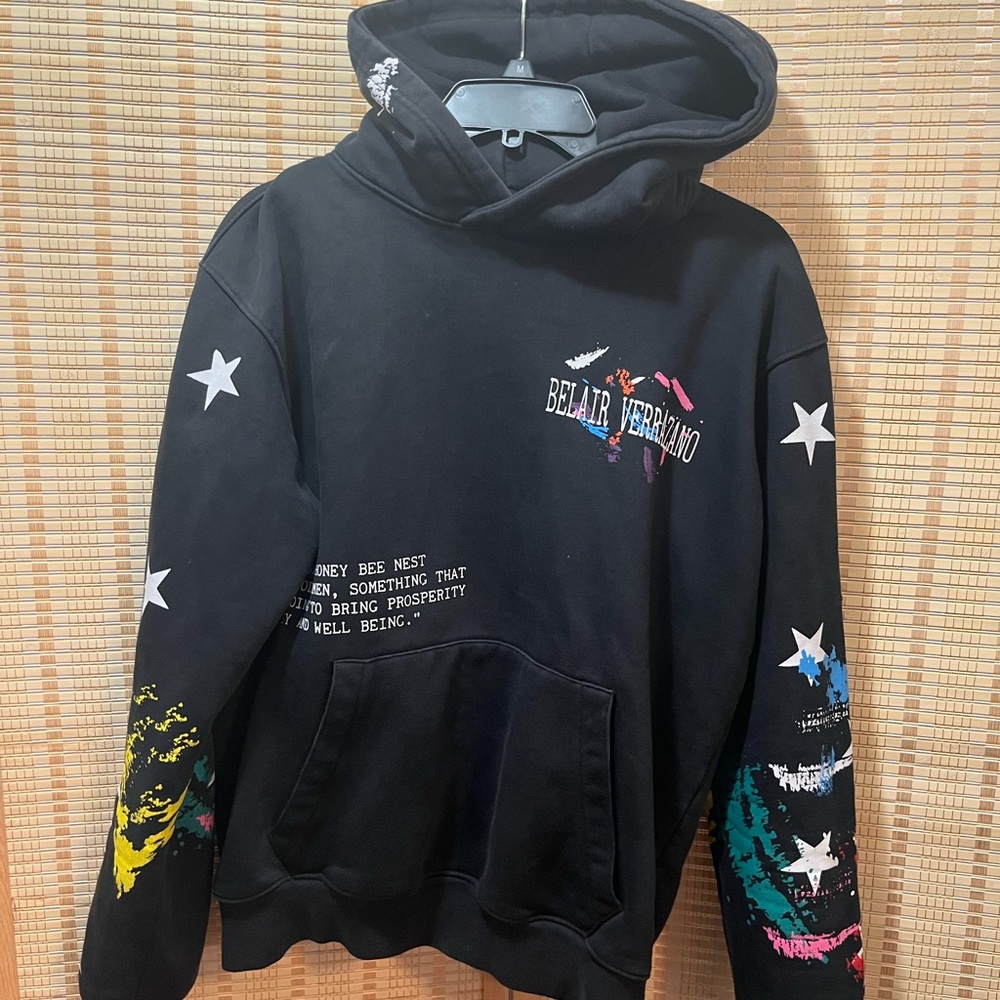 Belairre Verrazano paint splatter star sweatsuit